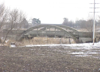 Photo of the Rockwell City Bridge in Calhoun County, Iowa.