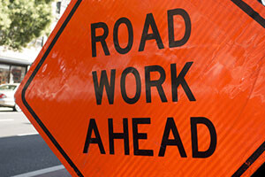 Road Work Ahead