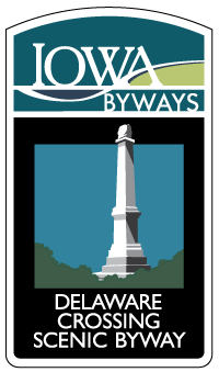 Deleware Crossing byway sign
