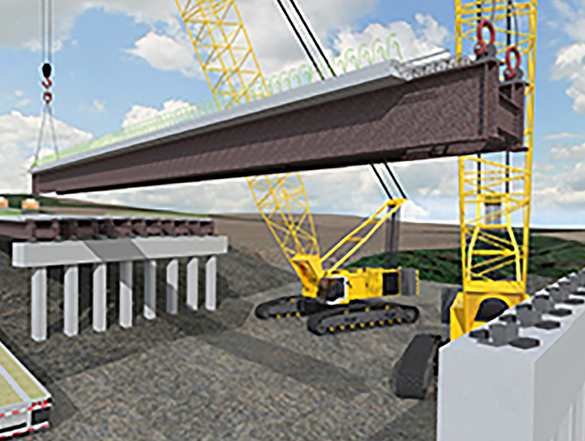 Rendering of Little Silver Creek Bridge