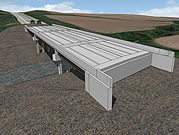Rendering of Little Silver Creek Bridge