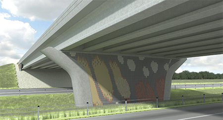 Monarch Butterfly Highway Bridge