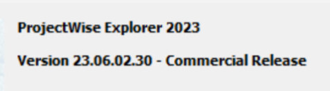 ProjectWise Designer 2023