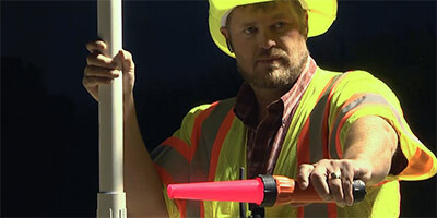 night time flagger