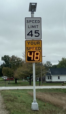 Speed Feedback Program Sign in action