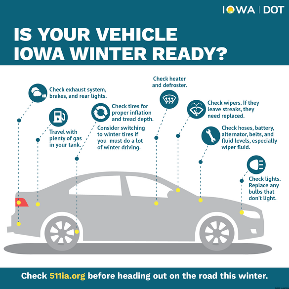 Winter ready vehicle graphic