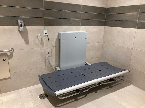 adult changing station