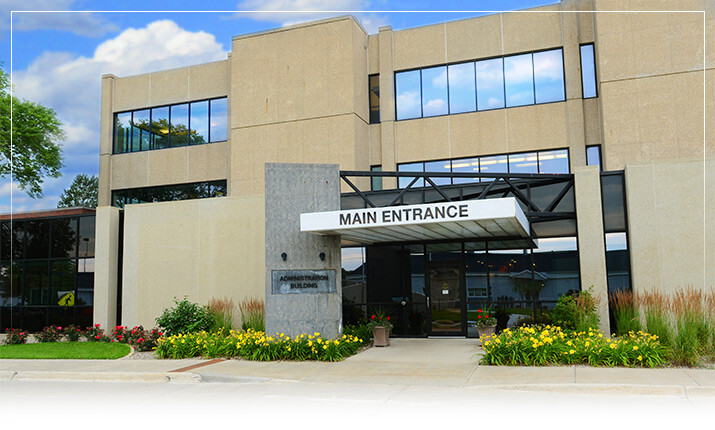 Outside of Iowa DOT headquarters