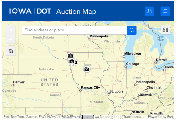 GovDeals Auctions for Iowa DOT