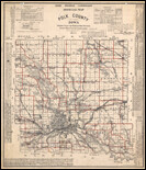 1914 Iowa county highway maps