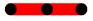 Impassable - red line with black dots