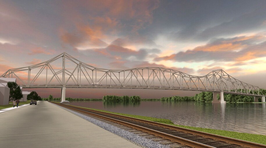 Lansing bridge render