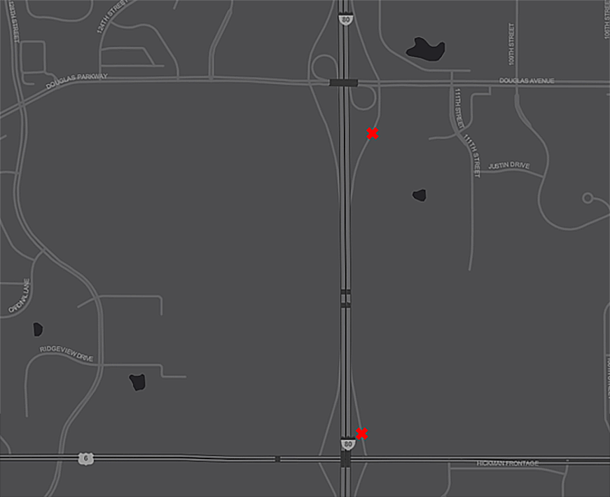 Northbound ramp closures