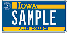 Allen College Plate