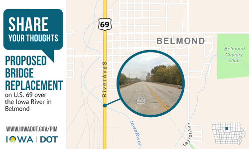 map of the Belmond Bridge to be replaced