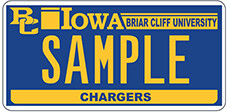 Briar Cliff University Plate