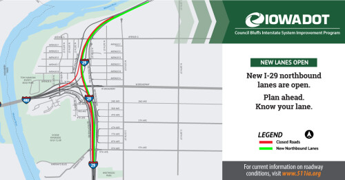 New Northbound route