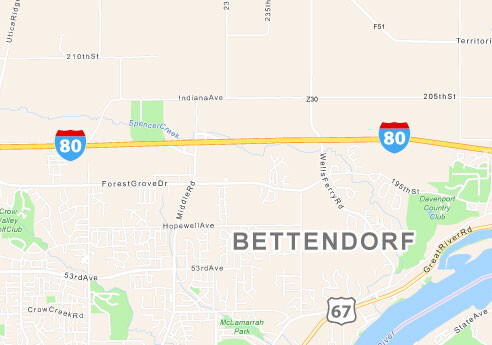 map of area for public input