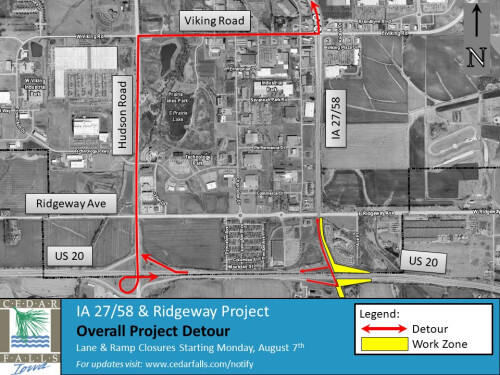map overview of the project