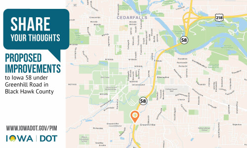 map of area for public input