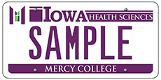 Mercy College of Health Sciences Plate