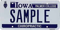 Palmer College Plate