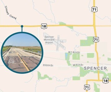 map of area for public input