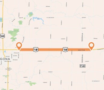 map of area for public input