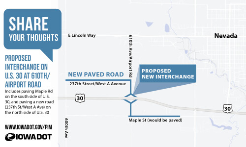 map of area for public input