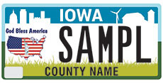 God Bless America Plate