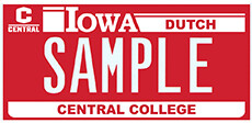 Central College Plate