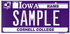 Cornell College Plate