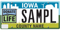 Organ and Tissue Donor Plate