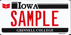Grinnell College Plate