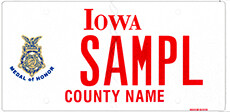 Medal of Honor – Army Plate