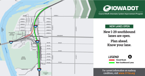 New Southbound route
