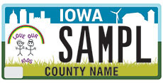 Love Our Kids Plate
