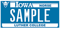 Luther College Plate