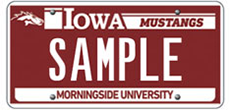 Morningside University Plate
