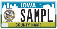 Retired Army Plate
