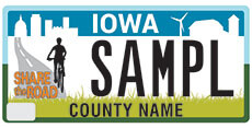 Share the Road Plate