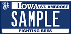 Saint Ambrose University Plate