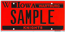 Wartburg College Plate