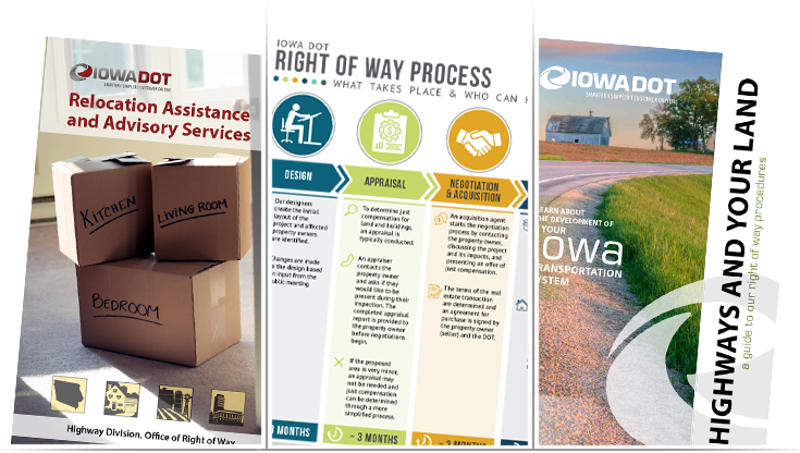 Examples of Right of Way brochures
