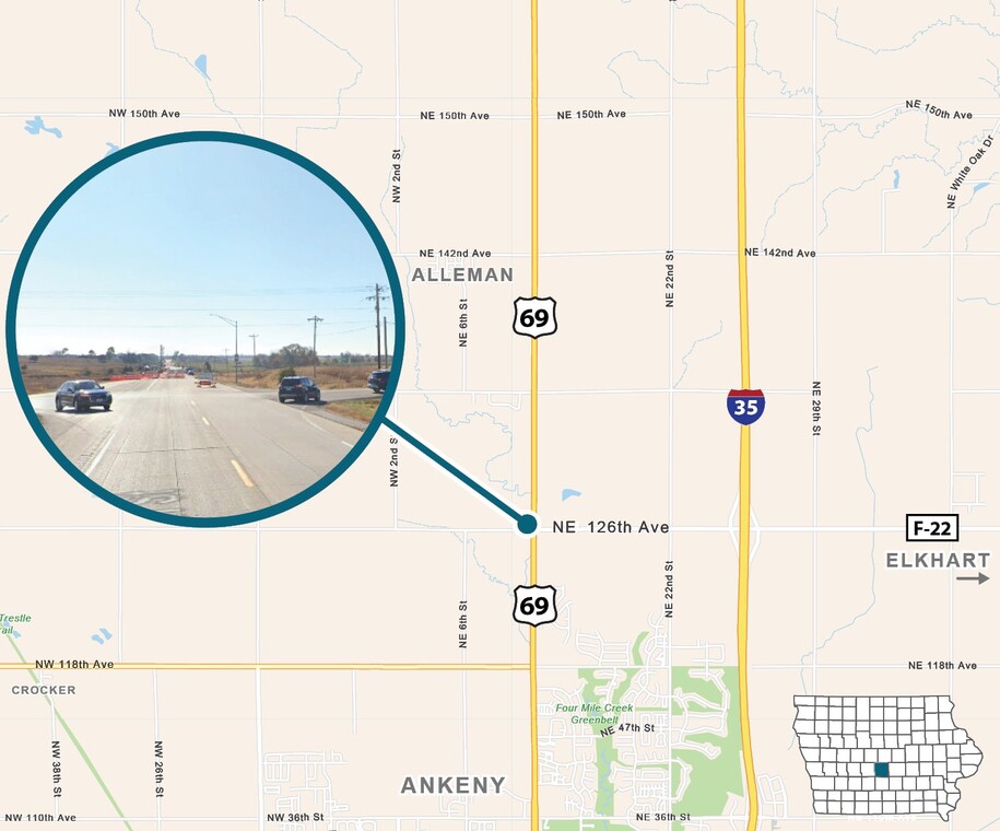 Map of project area as described in text.