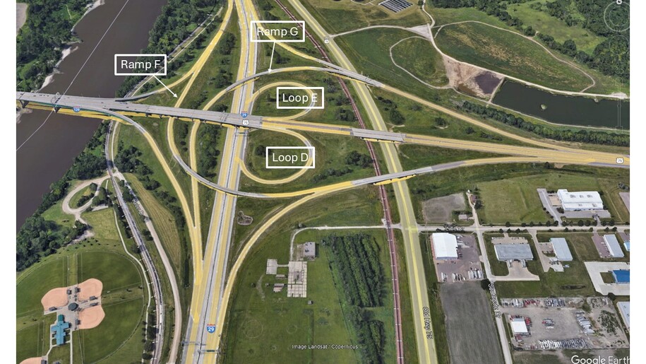 I29 Exit 144 ramp closures