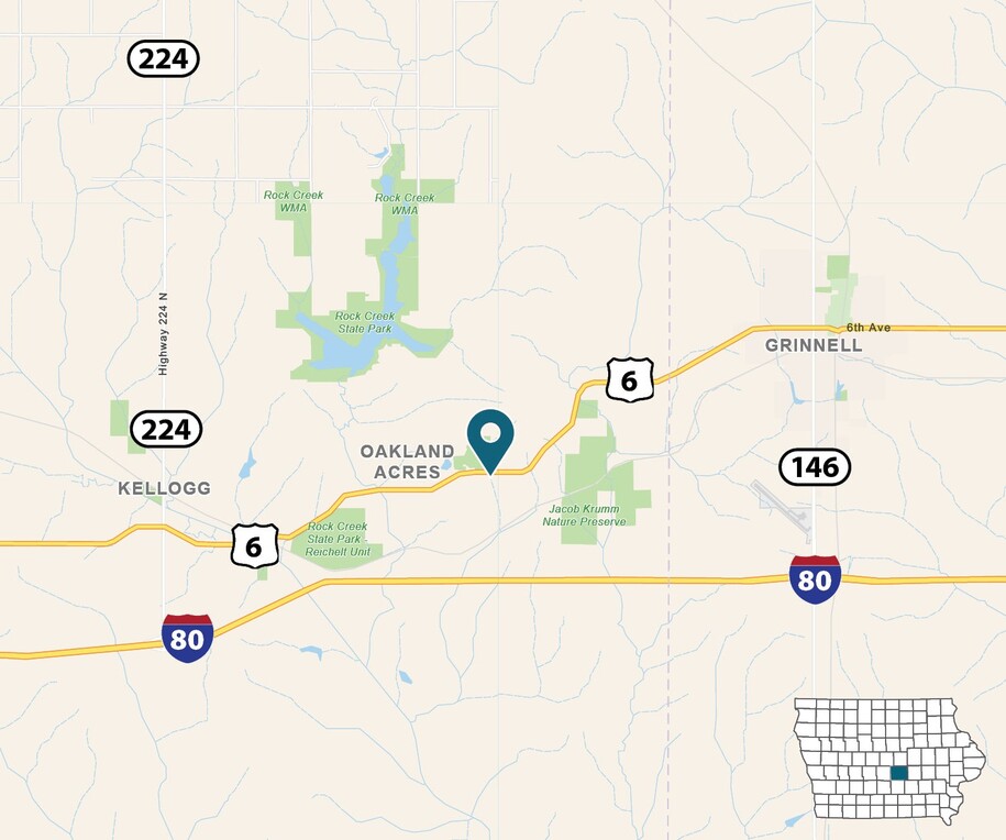 Map of project area previously described.