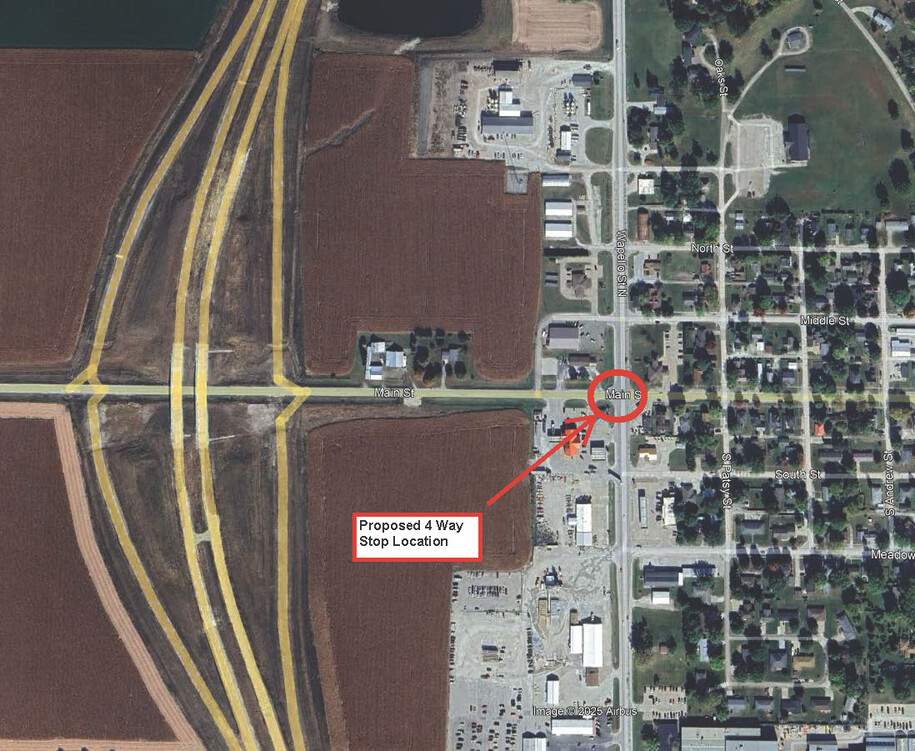 Mediapolis H38 Business U.S. 61 location map