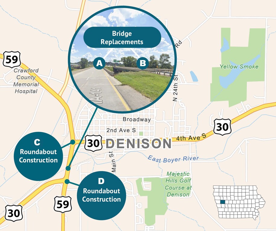 Map of project area as described in text.