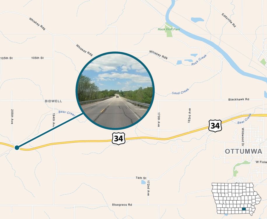 Map of project area as described in text.